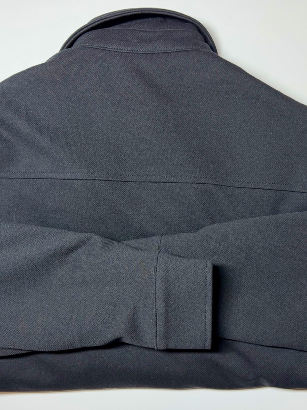 ZARA Men’s Black Utility Shirt Jacket Quilted Lining Shacket Chore Coat Size S - Picture 2 of 6